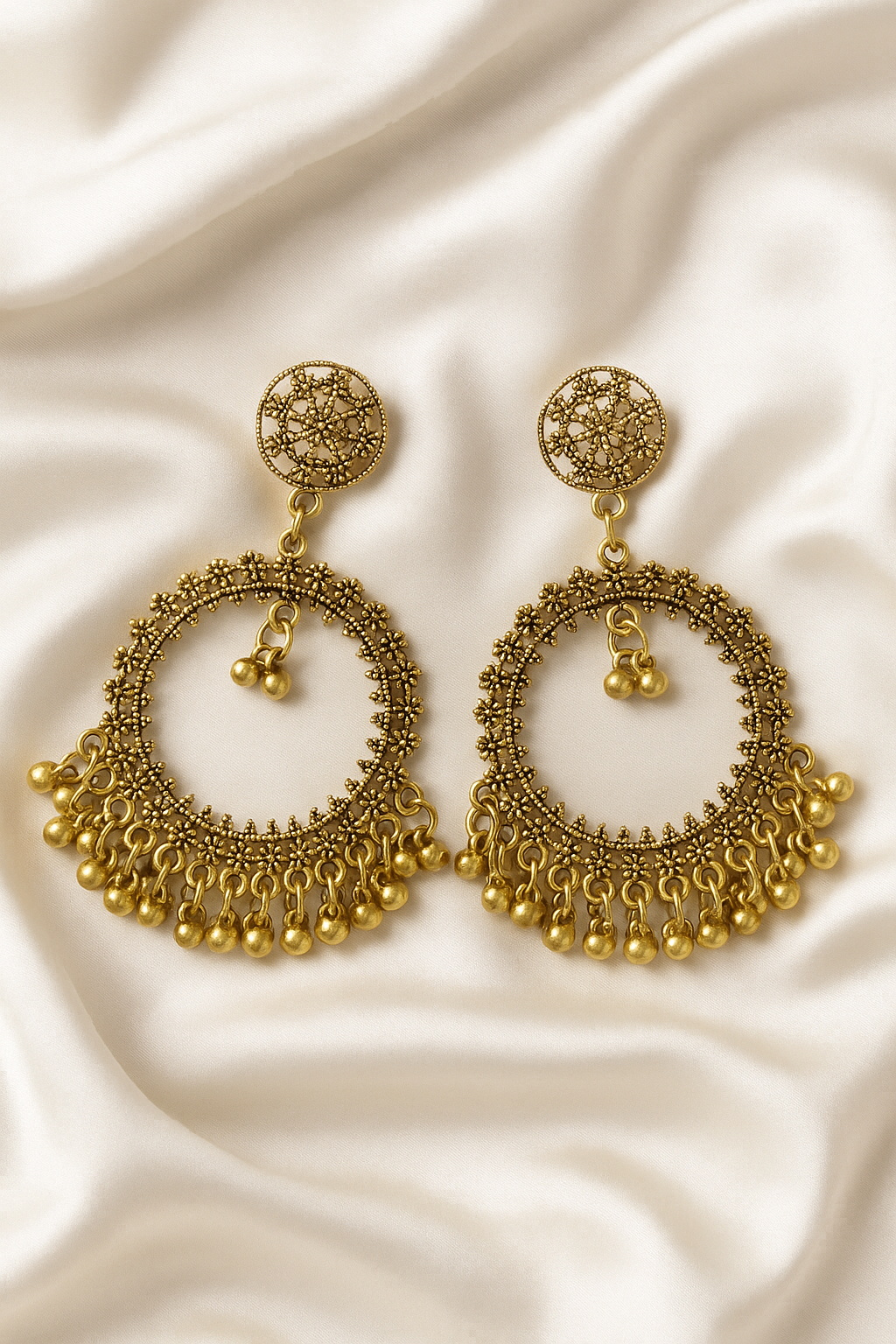 Ghungroo Jhumka Earrings